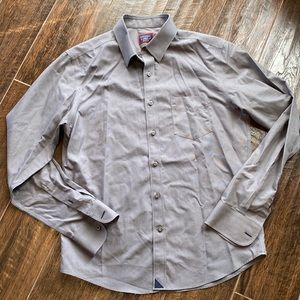 UNTUCKIT Medium Slim Fit Gray Shirt